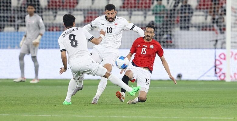 أيمن حسين يقود منتخب العراق لتجاوز اليمن فى خليجي 26 بهدف وحيد